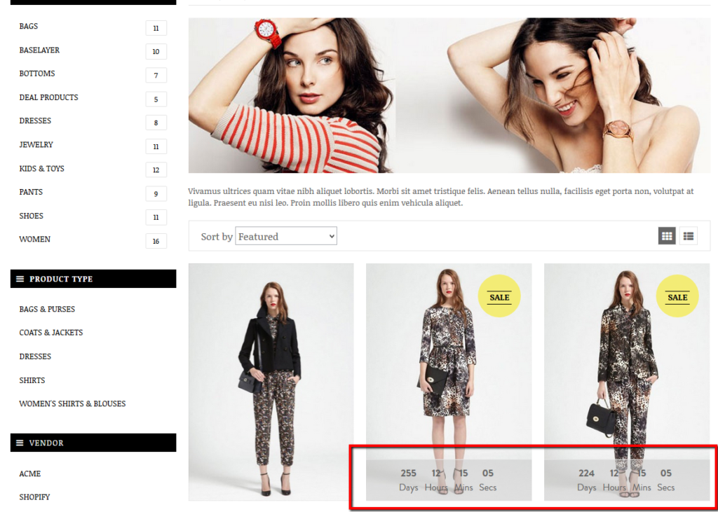 Shopify collection page design StoreFix.co Shopify Expert