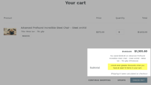 Shopify Cart Page Design